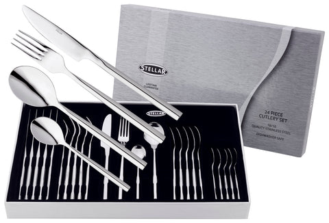 Stellar Rochester 24Pce Cutlery Set