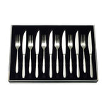 Stellar Winchester 12 Piece Steak Knife & Fork Set
