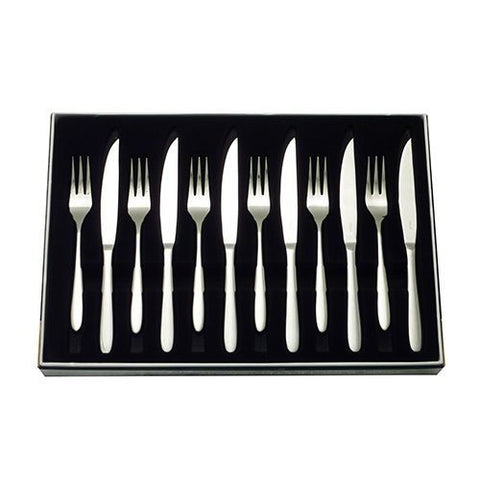Stellar Winchester 12 Piece Steak Knife & Fork Set