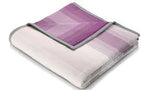 Biederlack Stripe Throw Plum