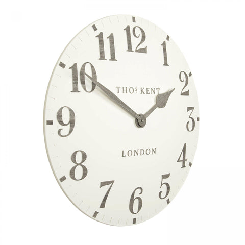 Arabic Wall Clock 20" Limestone