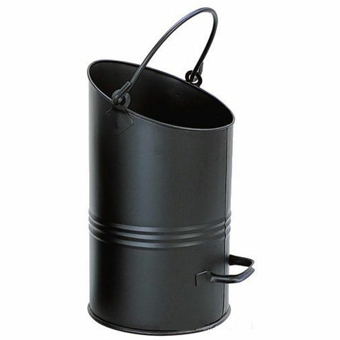 Black Ellipse 16" Coal Hod