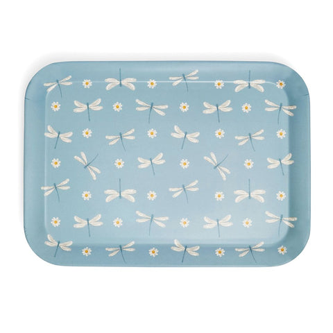 English Meadow Large Tray Bamboo