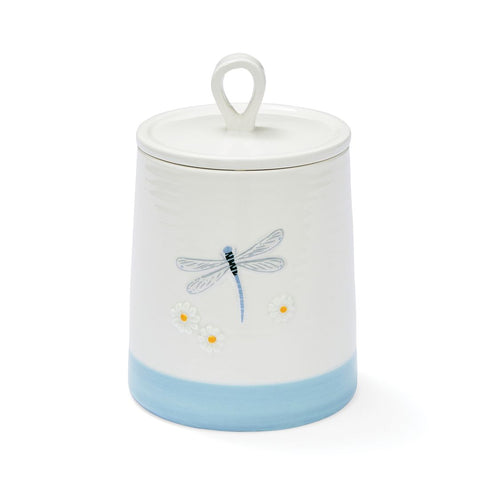 English Meadow Tea Canister Ceramic