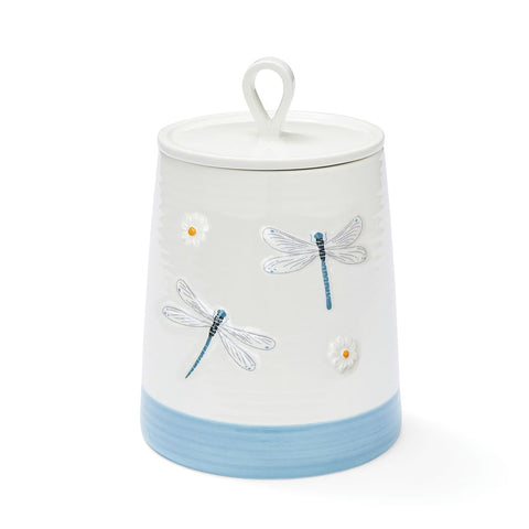 English Meadow Large Canister Ceramic