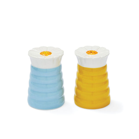Enlgish Meadow Salt & Pepper Shaker Set Ceramic