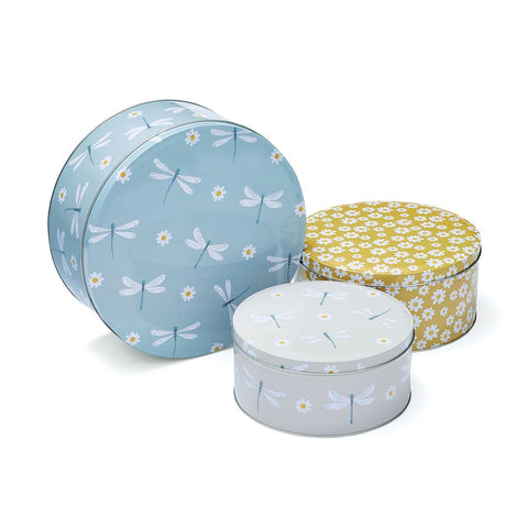English Meadow Cake Tins - Set of 3