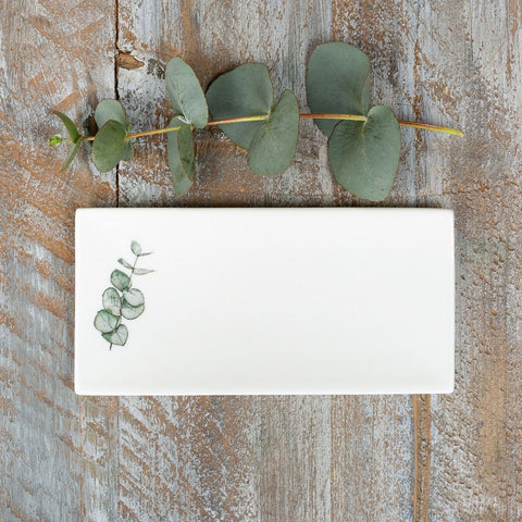 Eucalyptus Rectangular Soap Dish