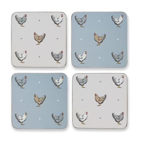 Farmer's Kitchen Coasters - Pack of 4