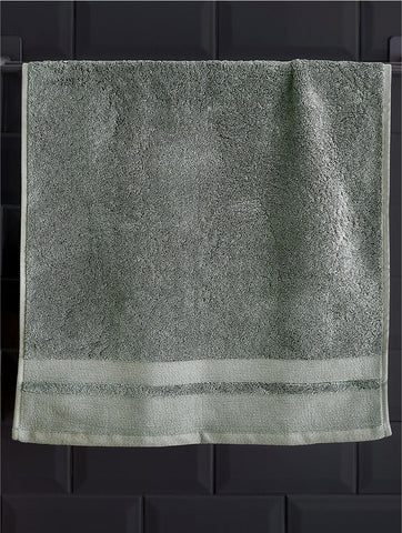 Zero Twist Cotton Modal Hand Towel Forest Green