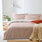 Hebden King Size Duvet Set Pecan