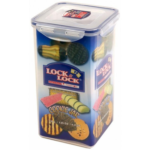 HPL822R - 4L Square Cookie Container
