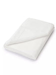 Brushed Cotton Flat Sheet Super King White