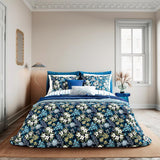 Mia Double Duvet Cover Set Blue/Green