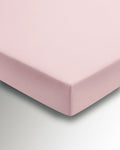 Plain Dye Blush Fitted Sheet Super King