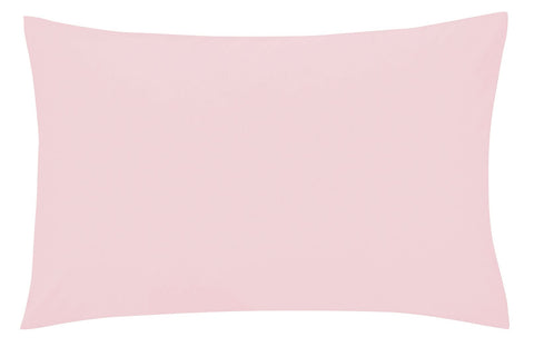 Plain Dye Blush Housewife Pillowcase
