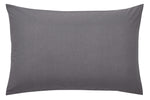 Plain Dye Charcoal Housewife Pillowcase
