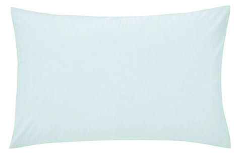 Plain Dye Duck Egg Housewife Pillowcase