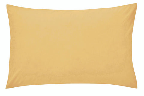 Plain Dye Honey Housewife Pillowcase