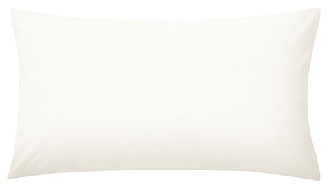 Plain Dye Ivory Housewife Pillowcase