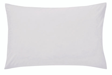 Plain Dye Silver Housewife Pillowcase