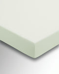 Plain Dye Soft Green Fitted Sheet Double