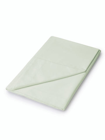 Plain Dye Soft Green Flat Sheet Super King