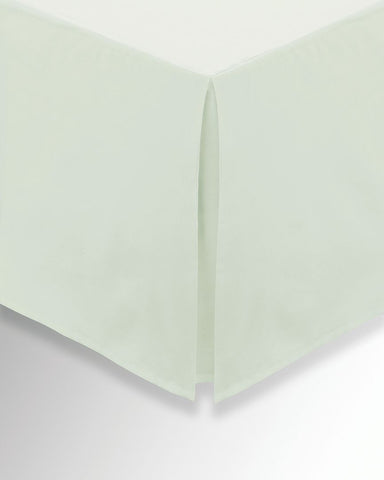 Plain Dye Soft Green Valance Double
