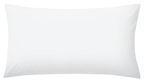 Plain Dye White Housewife Pillowcase
