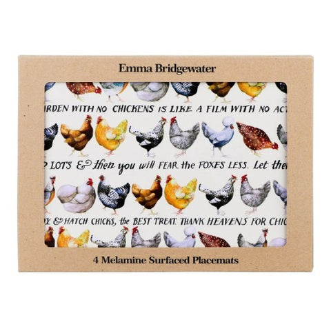 Emma Bridgewater Hens Placemats (Pk of 4)