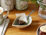 Homestead Ceramic Tea Bag Tidy Leaf