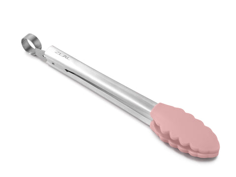 Zeal Silicone Tongs Pink