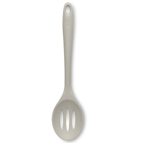 Slotted Spoon (28cm) Silicone French Grey