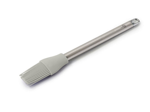 Brush Silicone S/S Handle French Grey