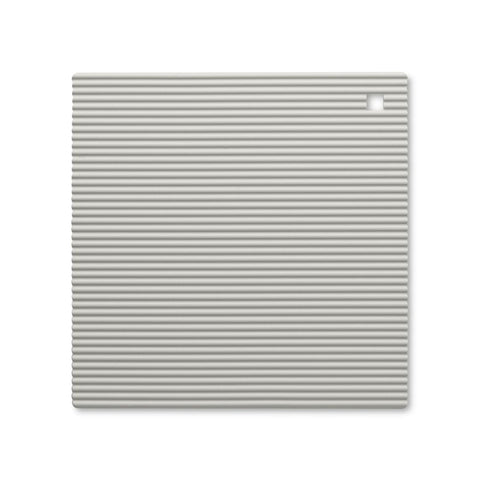 Square Trivet (22cm) Silicone French Grey