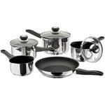 Judge Vista, 5 Piece Draining Saucepan Set, Non-Stick