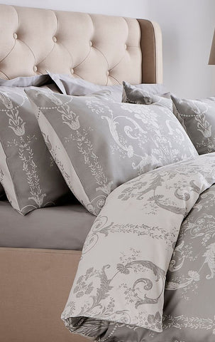 Josette Dove Grey Standard Pillowcase Pair