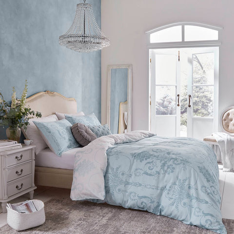 Josette Double Duvet Cover Set Seaspray