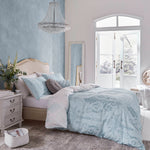 Josette Single Duvet Cover Set Seaspray