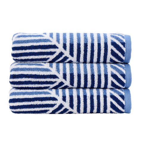 Kinetic Hand Towel Blue