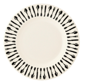 Emma Bridgewater Knives and Forks 8 1/2" Plate
