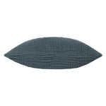 Lark Muslin Crinkle Cotton Cushion Dusk 45x45cm