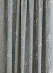 Pussy Willow Lined Header Tape Curtains Steel (88"x72")