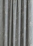 Pussy Willow Lined Header Tape Curtains Steel (88"x90")