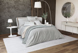 Luana Duvet Cover Double Silver