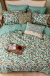 Arbutus King Double Cover Set Turquoise