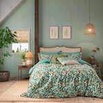 Arbutus King Double Cover Set Turquoise