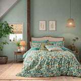 Arbutus King Double Cover Set Turquoise