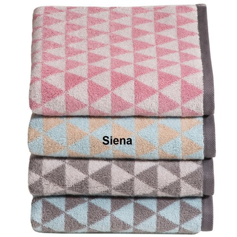 Modern Line Bath Towel Siena