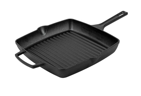 Nadiya Cast Iron Square Grill, 27cm